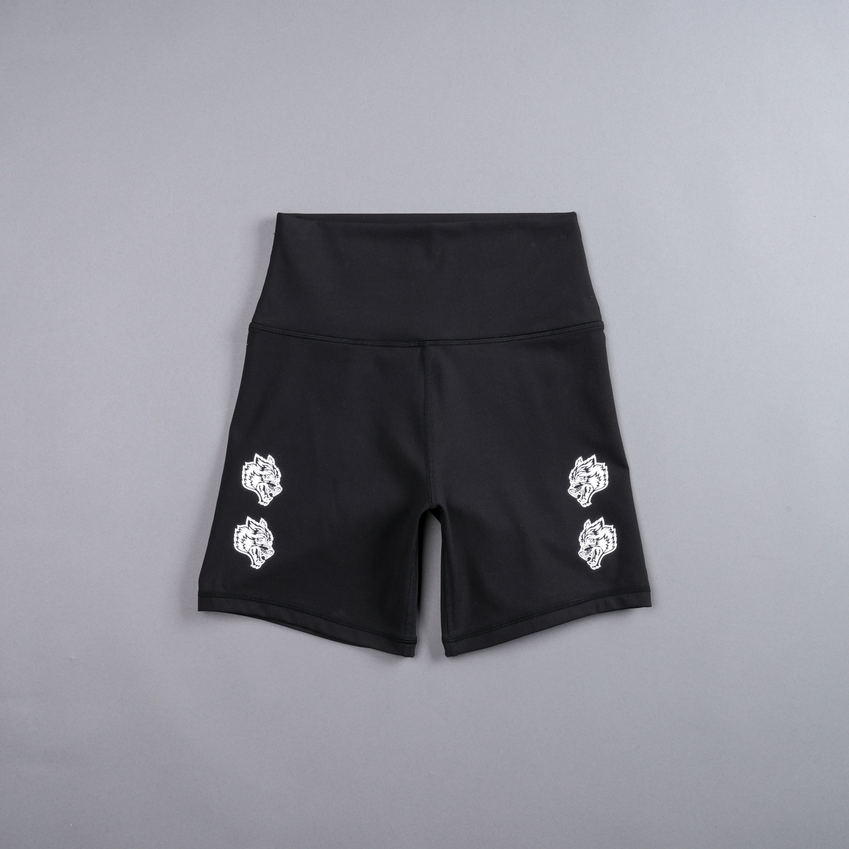 QUAD WOLF ENERGY TRAINING SHORTS IN BLACK