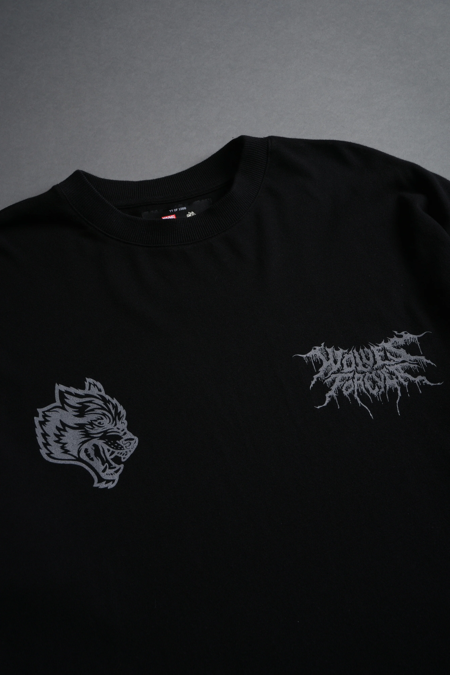 DARK ORIGIN V2 "PREMIUM" OVERSIZED TEE IN BLACK