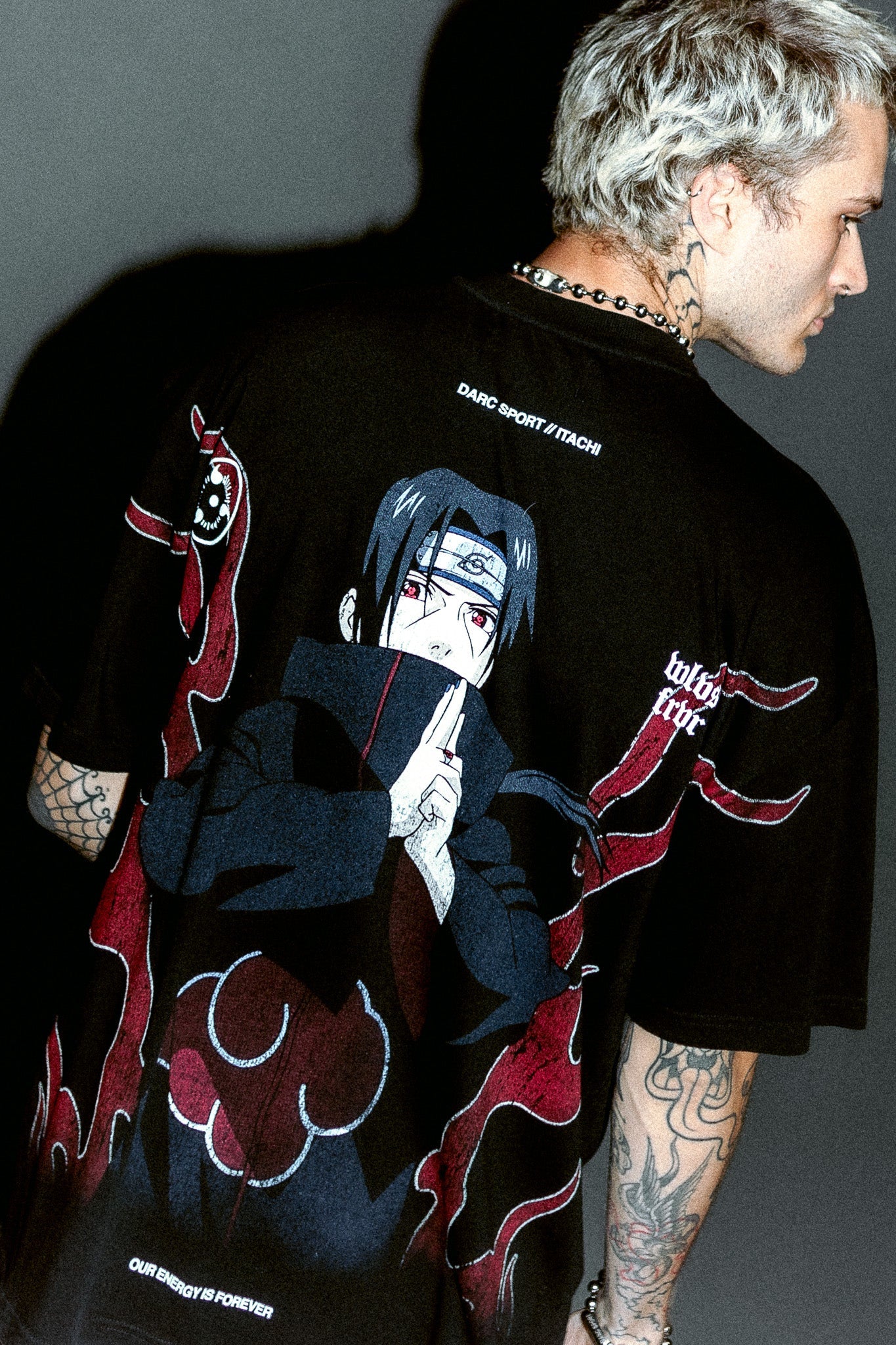 WILL OF FIRE "PREMIUM" OVERSIZED TEE IN BLACK