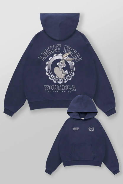 5114 - LOONEY TUNES EMBROIDERED HOODIES