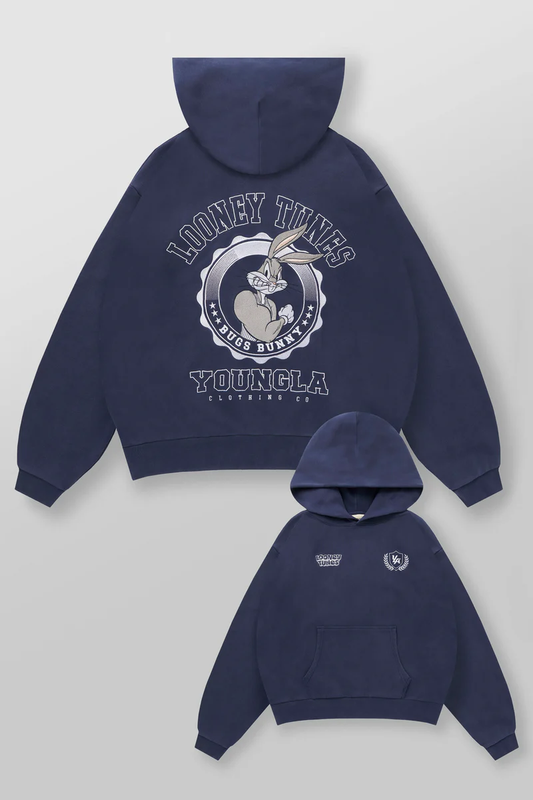 5114 - LOONEY TUNES EMBROIDERED HOODIES