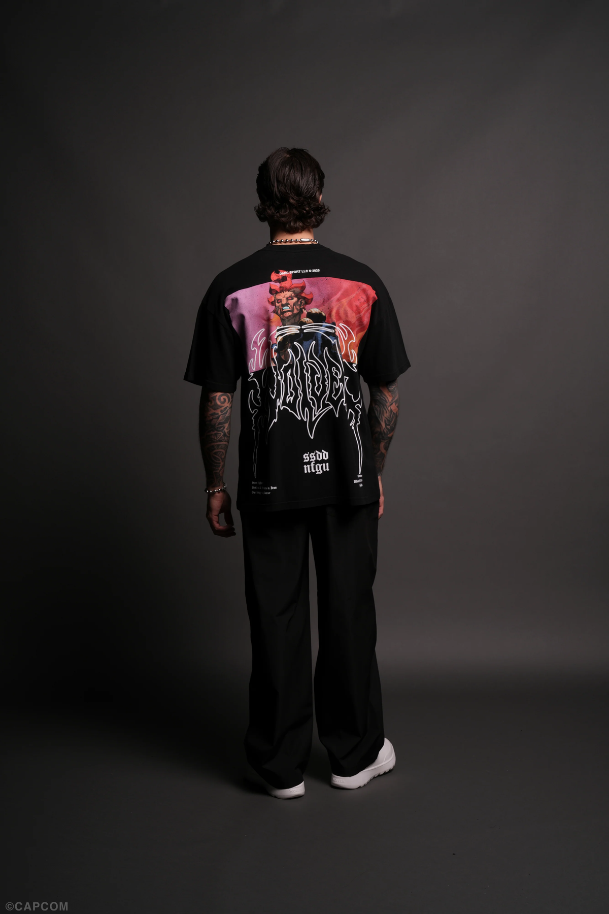 AKUMA FOREVER "PREMIUM" OVERSIZED TEE IN BLACK