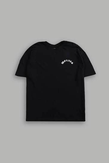 NO RETURN "PREMIUM" OVERSIZED TEE IN BLACK