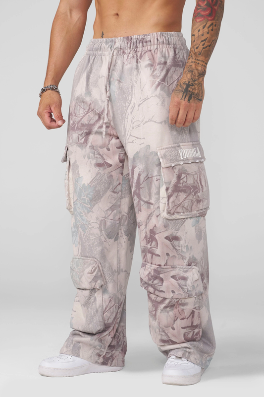 2033 - HERITAGE CAMO CARGO SWEATS
