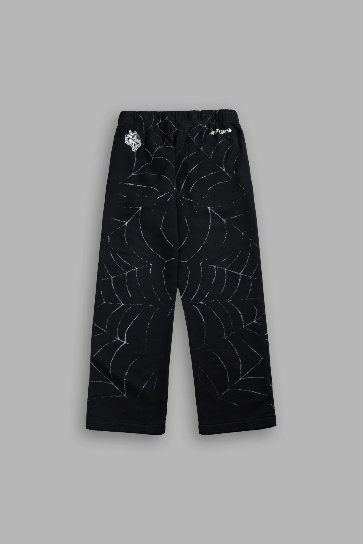 STUD WEB BIGELOW SWEAT PANTS IN BLACK SUN FADE