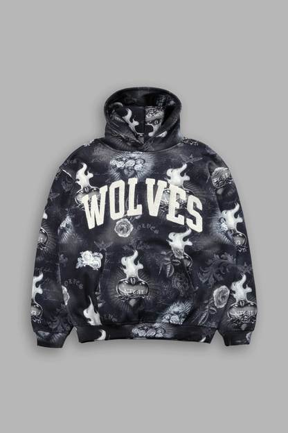 ALWAYS LOYAL "PIERCE" HOODIE IN CORAZON DE OSCURIDAD TONAL