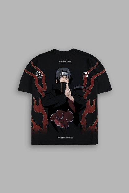 WILL OF FIRE "PREMIUM" OVERSIZED TEE IN BLACK