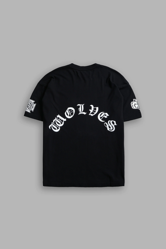 YATES FOREVER "PREMIUM" OVERSIZED TEE IN BLACK