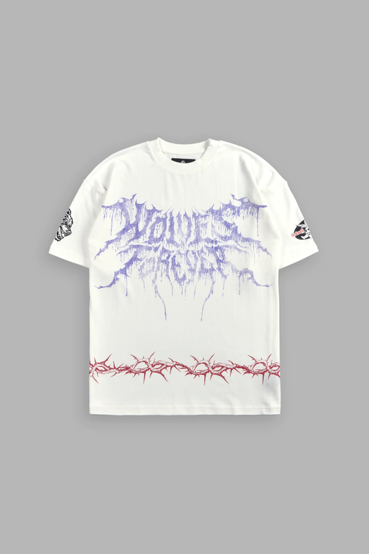 DRIP HESH "PREMIUM" OVERSIZED TEE IN CREAM