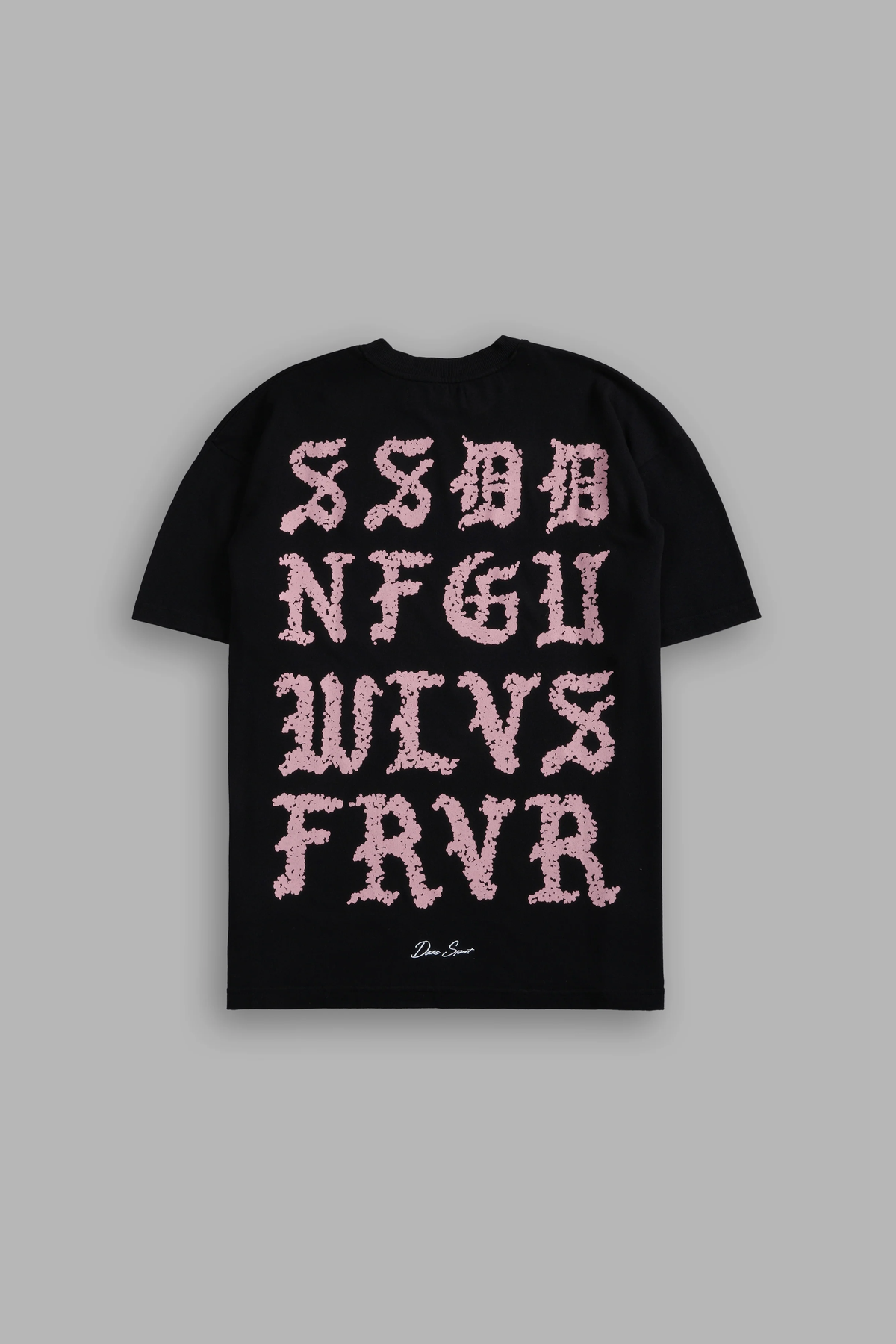 STONE CODE "PUMP COVER" TEE IN BLACK