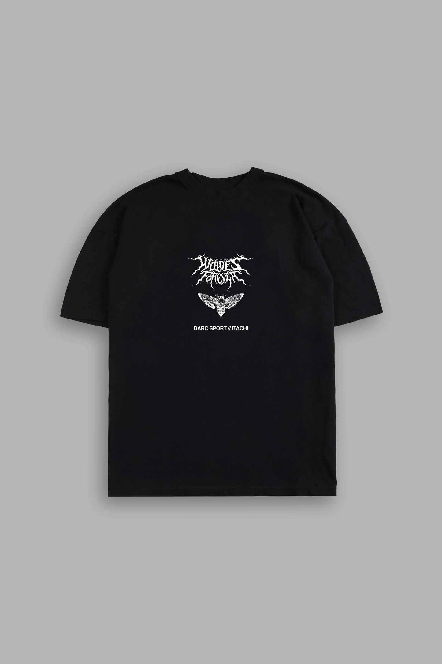 WILL OF FIRE "PREMIUM" OVERSIZED TEE IN BLACK