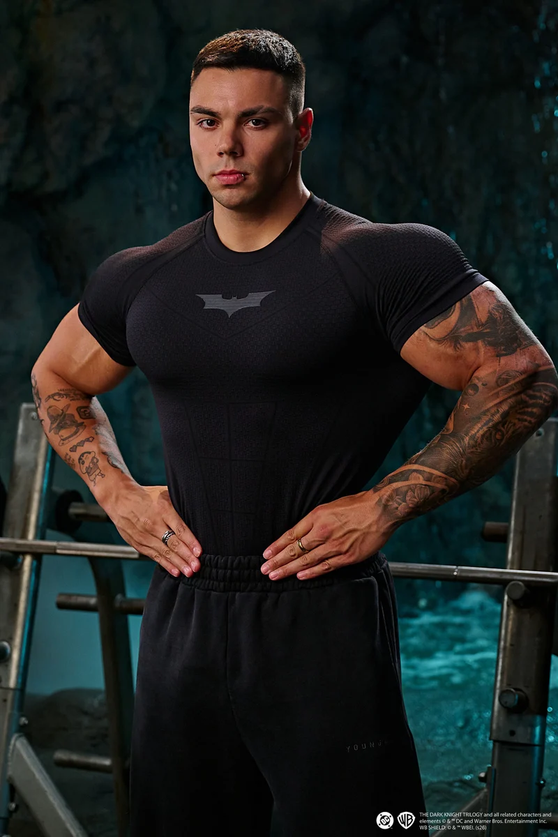 4259 - BATMAN COMPRESSION TEES NEW COLORS