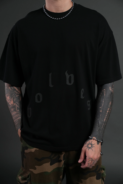 YOU ARE THE REASON PREMIUM OVERSIZED TEE IN BLACK