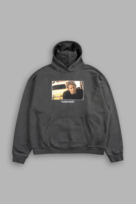 FAMILY HAS YOUR BACK PIERCE HOODIE IN WOLF GRAY