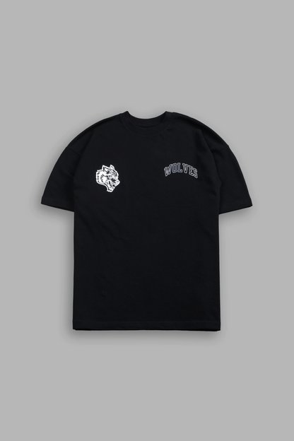 DORIAN PREMIUM OVERSIZED TEE IN BLACK