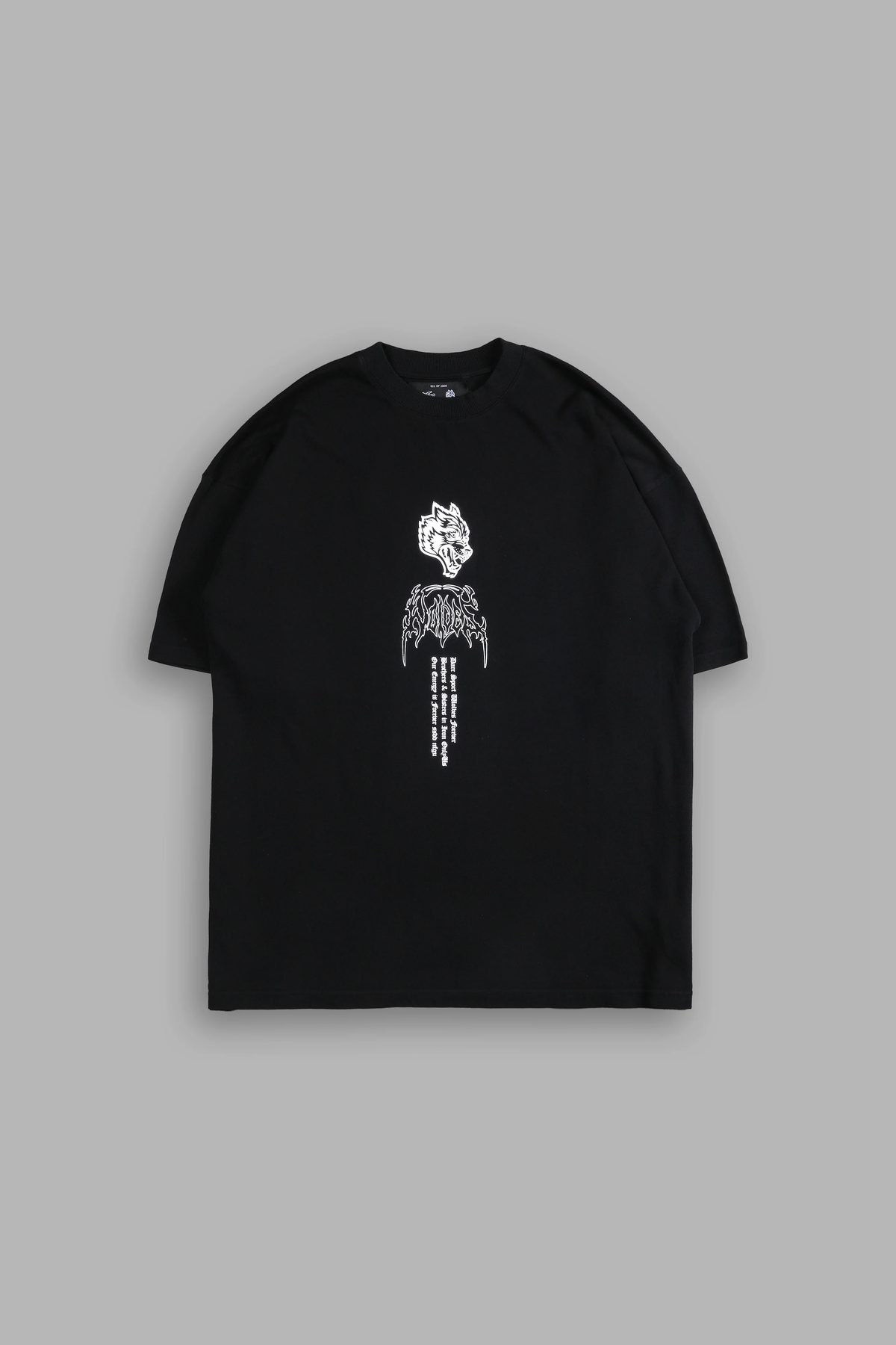AKUMA FOREVER "PREMIUM" OVERSIZED TEE IN BLACK