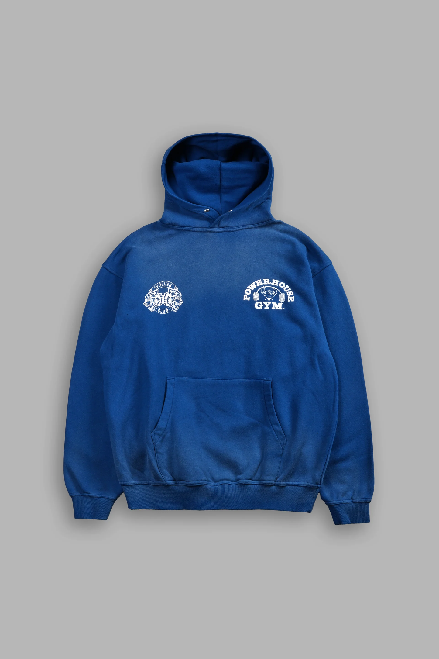 POWERHOUSE HESH "PIERCE" HOODIE IN DARC COBALT DRIFT WASH