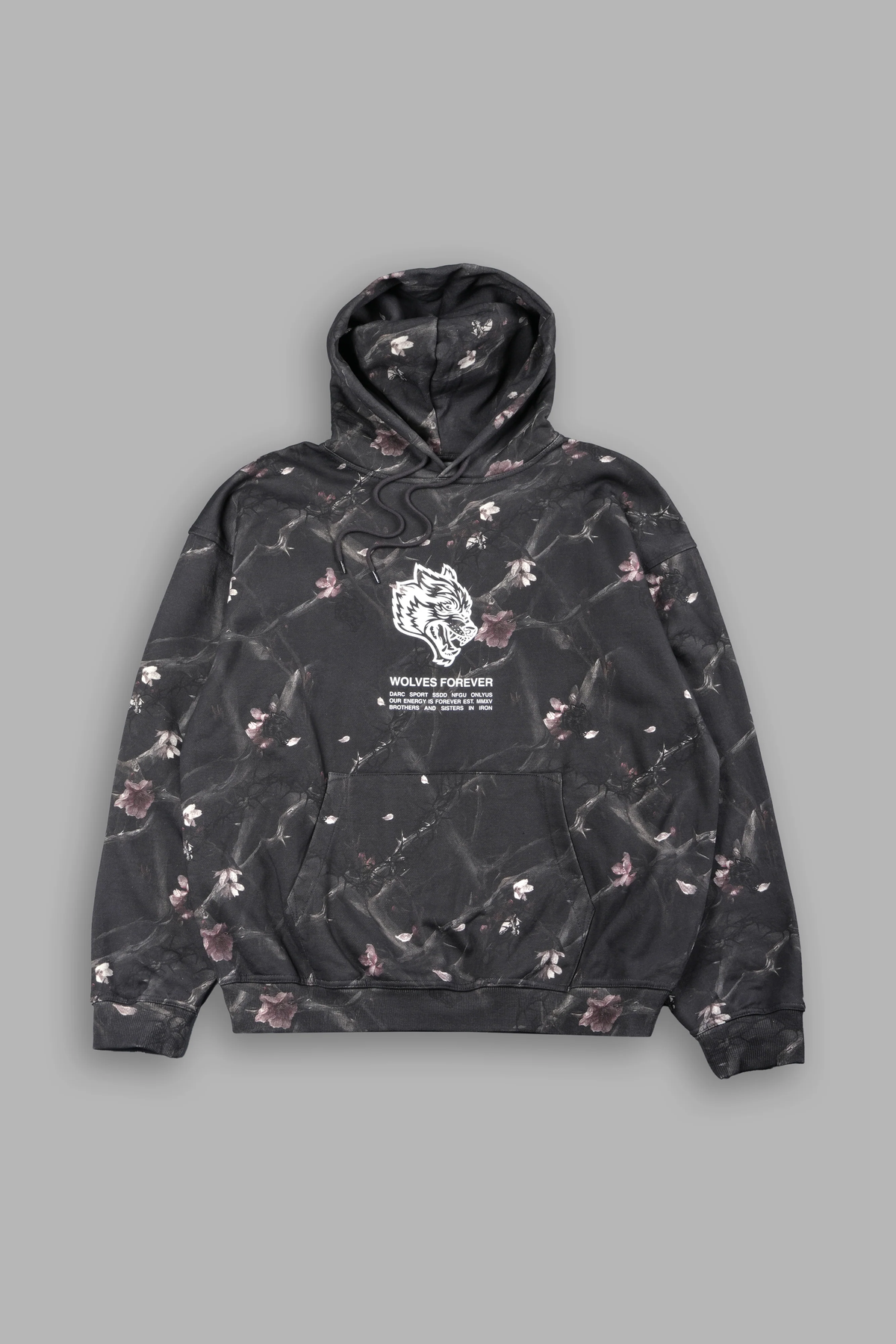 WOLVES HAVE YOUR BACK BISHOP HOODIE IN ALL OF US CAMO