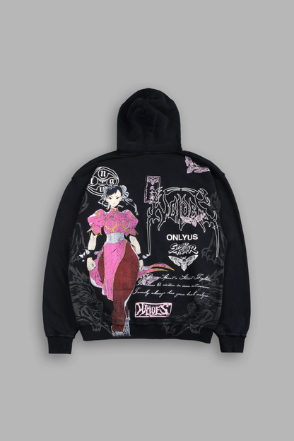 ASCENSION BISHOP HOODIE IN BLACK