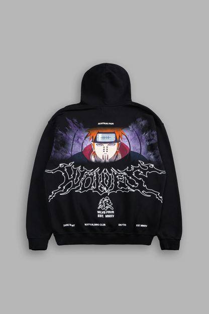 DARC FURY PIERCE HOODIE IN BLACK