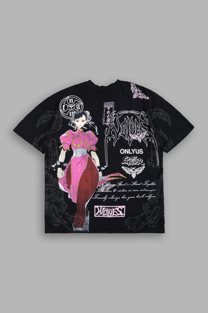 ASCENSION PREMIUM OVERSIZED TEE IN BLACK
