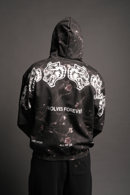 WOLVES HAVE YOUR BACK BISHOP HOODIE IN ALL OF US CAMO