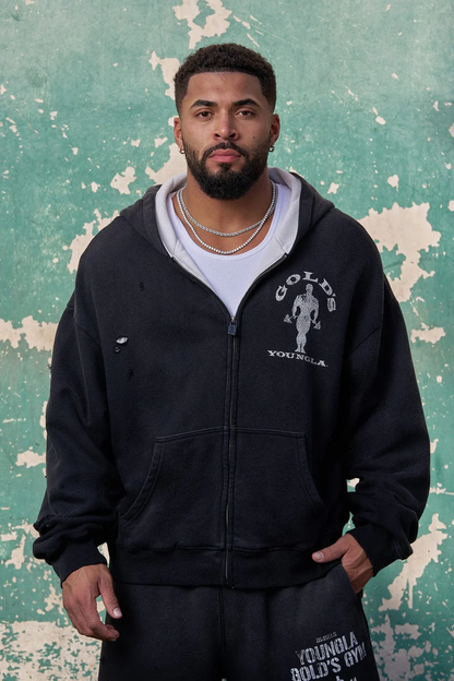 5226 - GOLD'S IRON LEGACY LAYERED ZIP-UPS