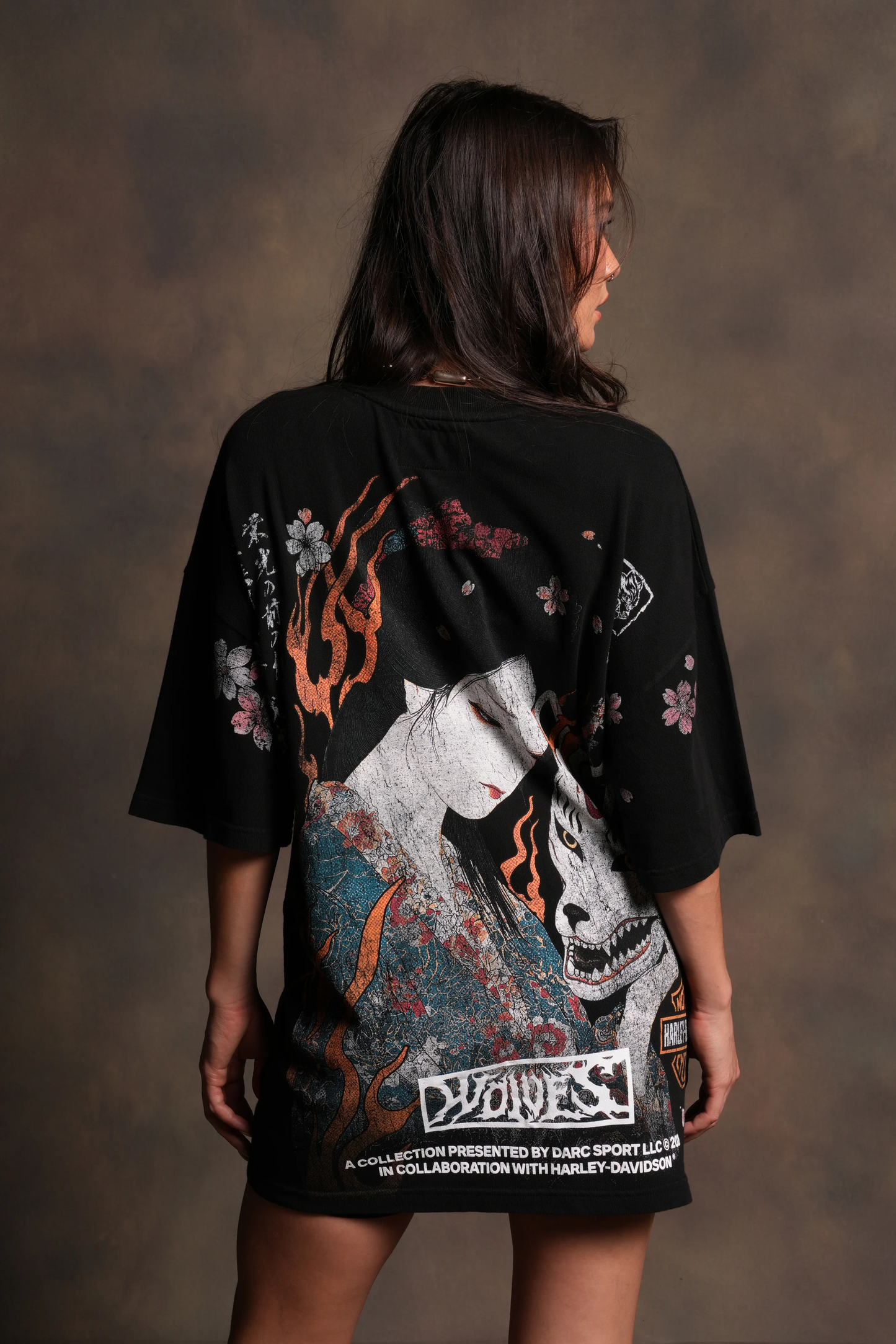 GEISHA INFERNO SIDE-BY-SIDE SERIES PREMIUM TEE IN BLACK