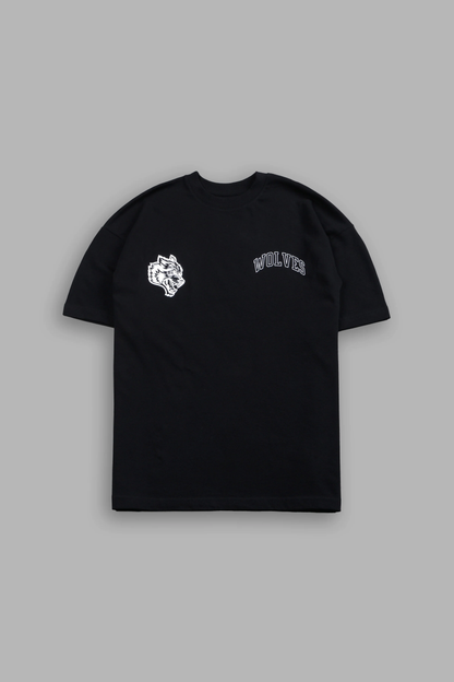 KEVIN PREMIUM OVERSIZED TEE IN BLACK