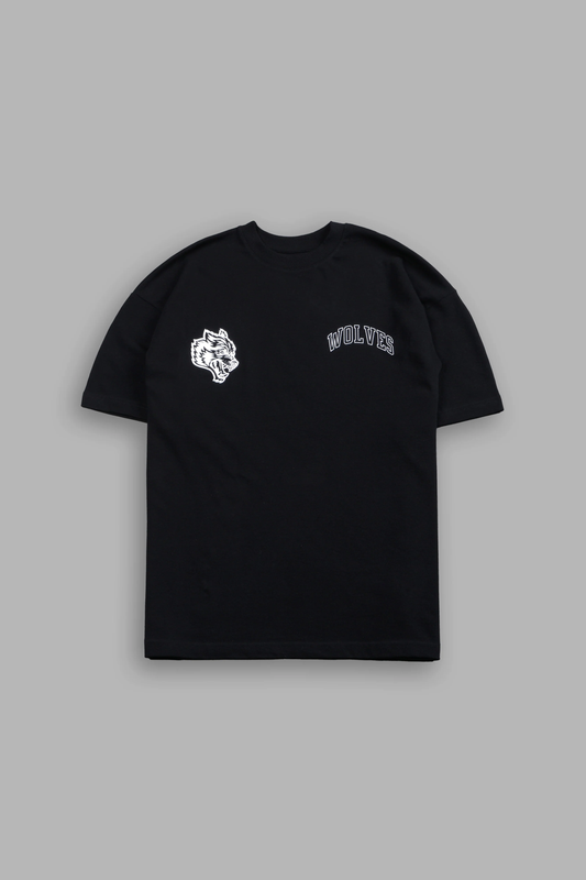 KEVIN PREMIUM OVERSIZED TEE IN BLACK