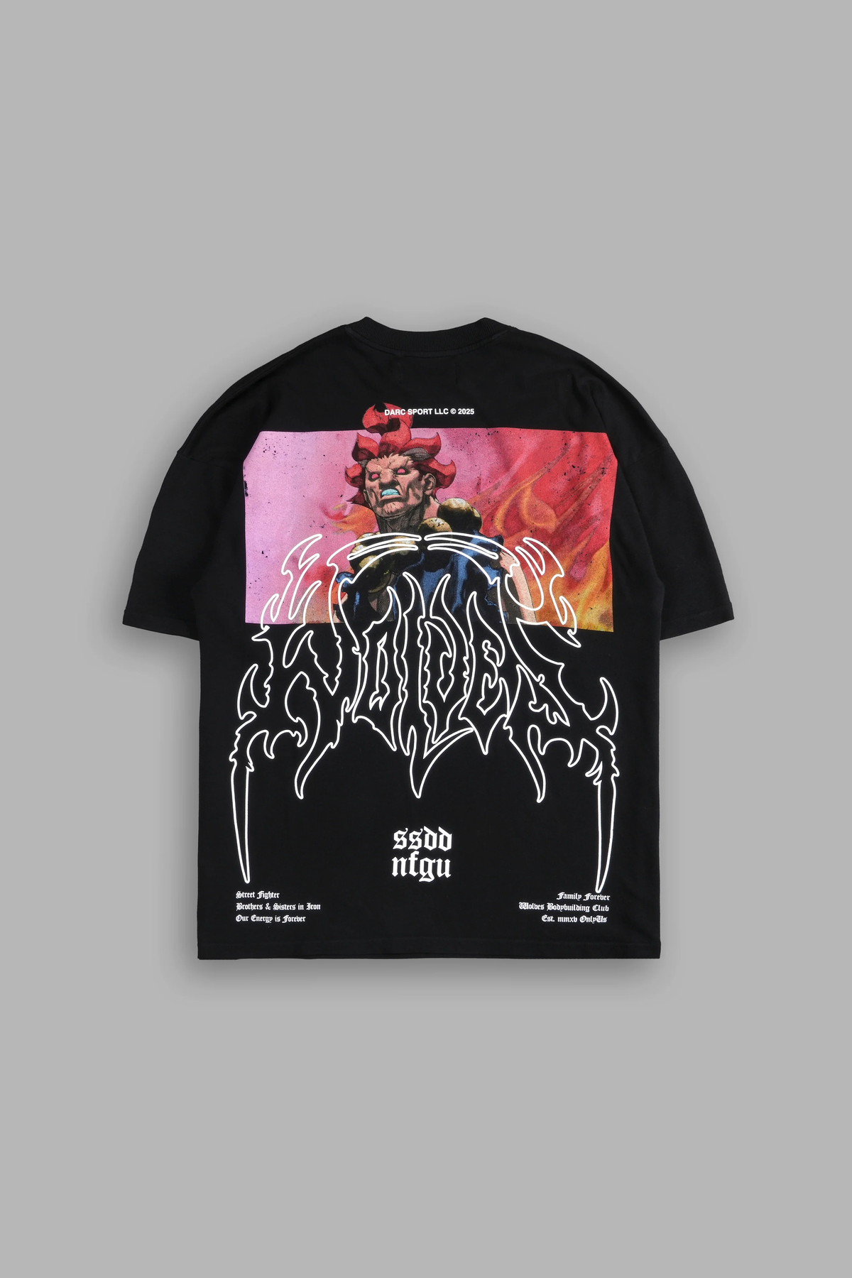 AKUMA FOREVER "PREMIUM" OVERSIZED TEE IN BLACK