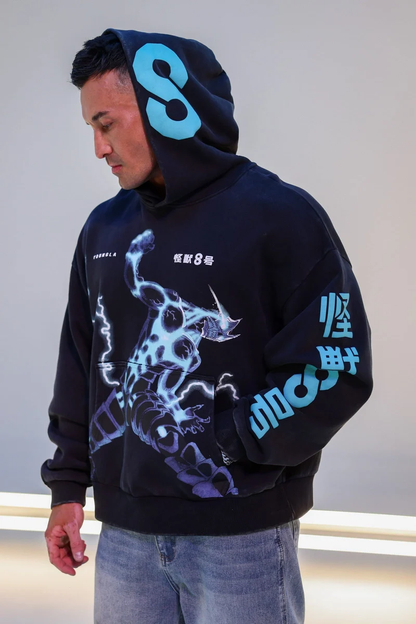 5015 - KAIJU NO. 8 GRAPHIC HOODIES