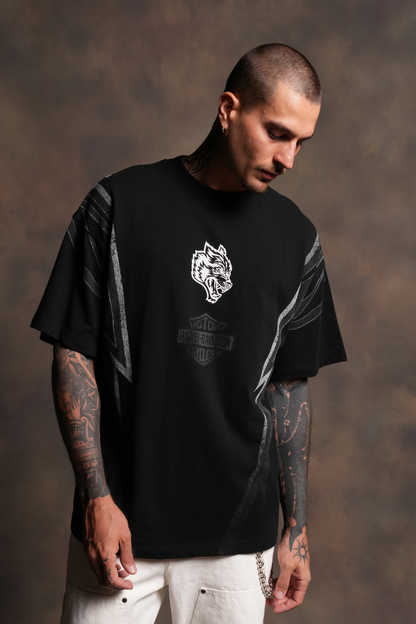 IRON SAKURA PREMIUM TEE IN BLACK