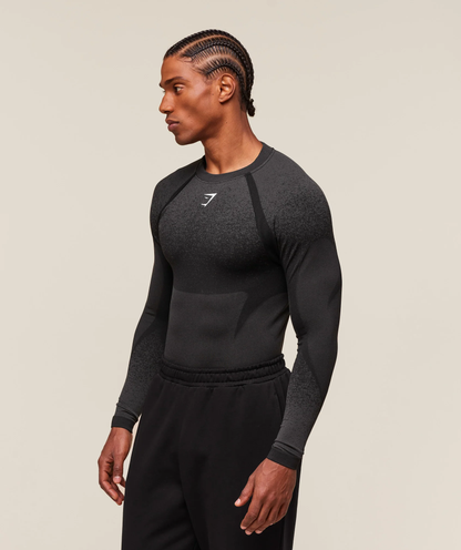 SHADOW SEAMLESS LONG SLEEVE T SHIRT