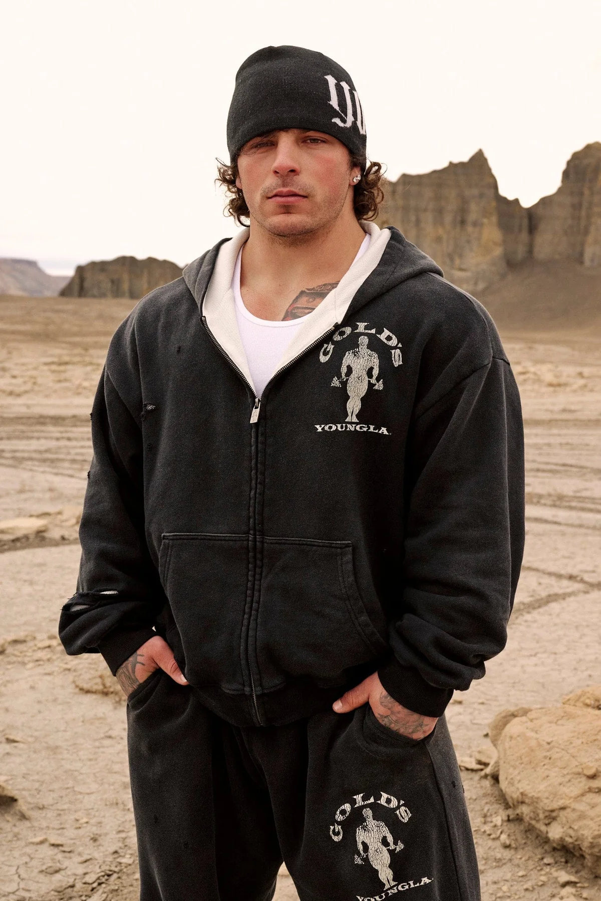 5226 - GOLD'S IRON LEGACY LAYERED ZIP-UPS