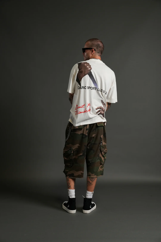 ETERNAL BLOOD "PREMIUM" OVERSIZED TEE IN CREAM