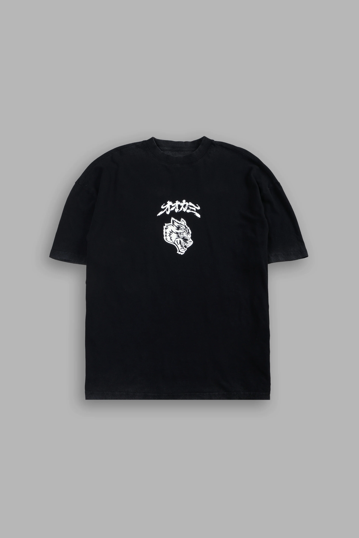 OUR CODE PREMIUM OVERSIZED TEE IN BLACK