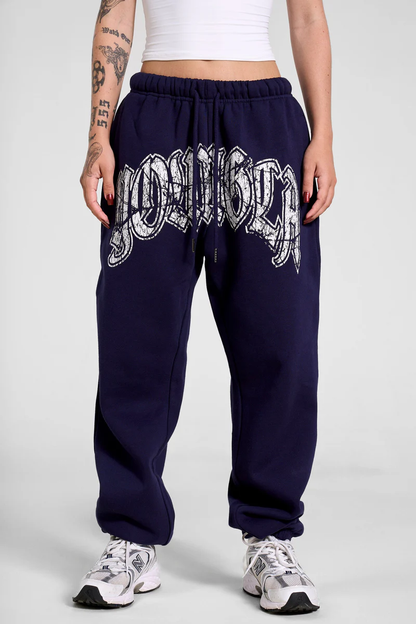 W257  - MY EYES ARE UP HERE JOGGER