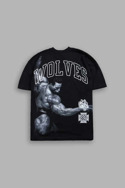 KEVIN PREMIUM OVERSIZED TEE IN BLACK