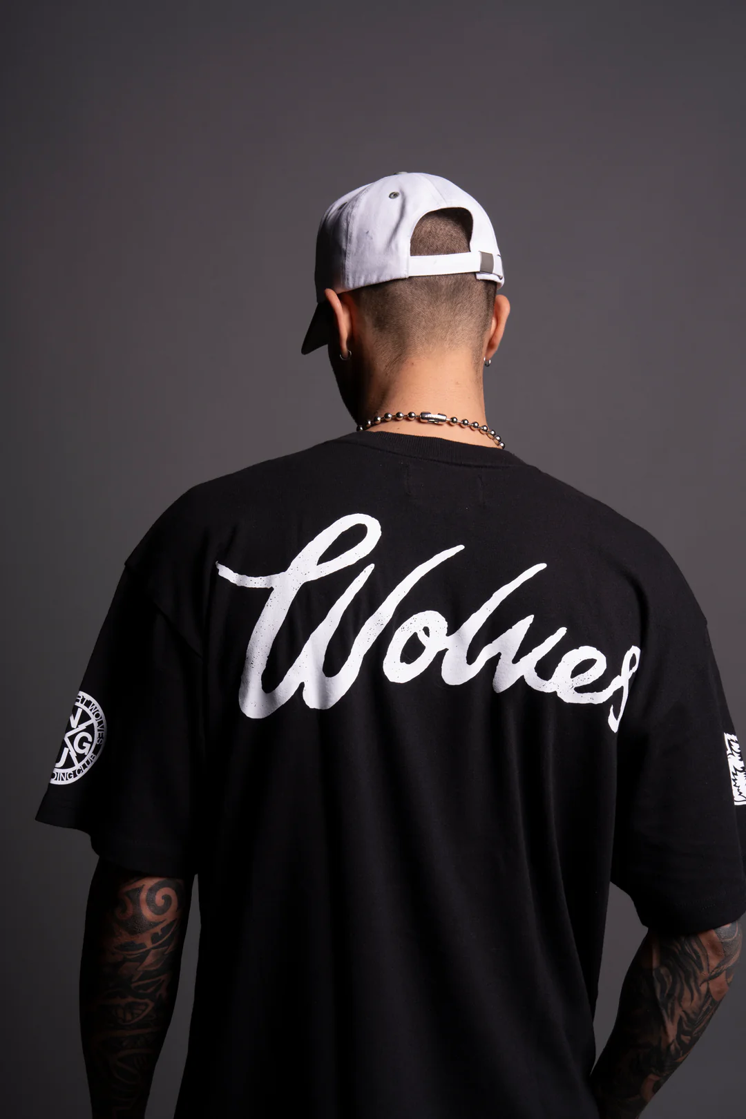 SINCE "PREMIUM" OVERSIZED TEE IN BLACK