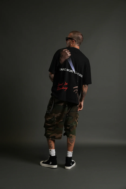 ETERNAL BLOOD "PREMIUM" OVERSIZED TEE IN BLACK
