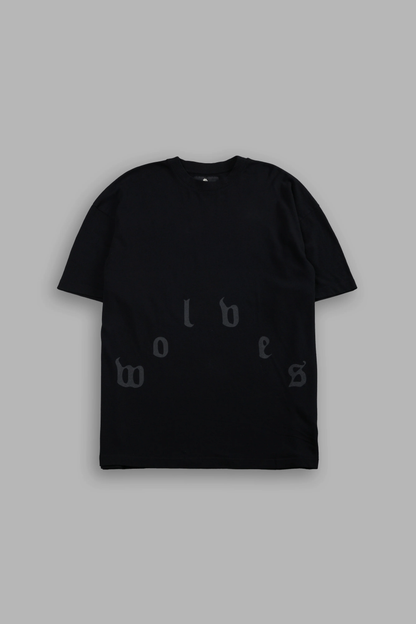 YOU ARE THE REASON PREMIUM OVERSIZED TEE IN BLACK