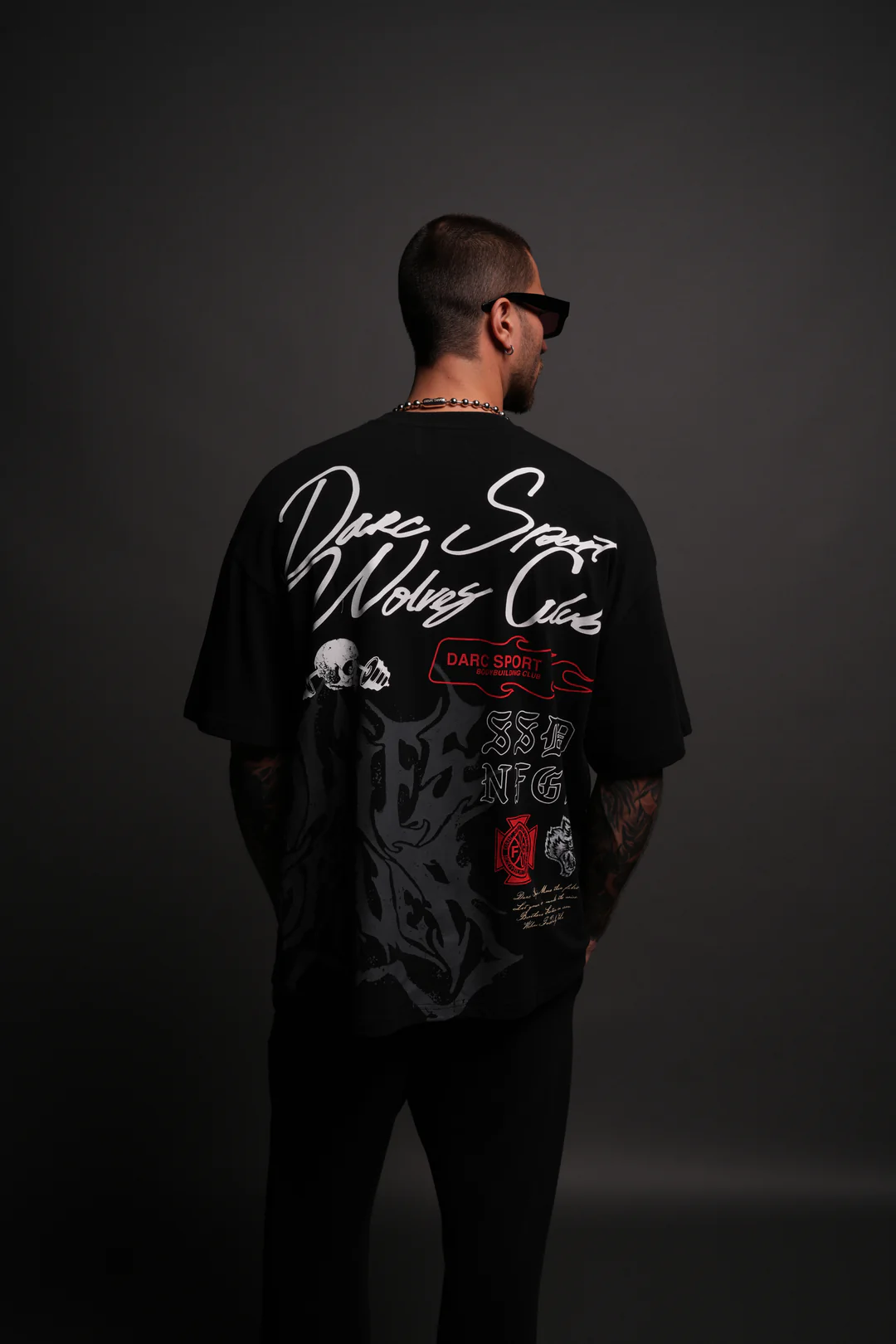 ONLYUS FOREVER "PREMIUM" OVERSIZED TEE IN BLACK