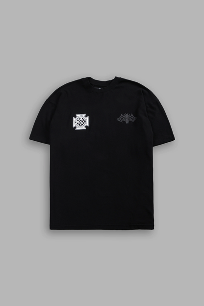 VENOM CORE PREMIUM OVERSIZED TEE IN BLACK