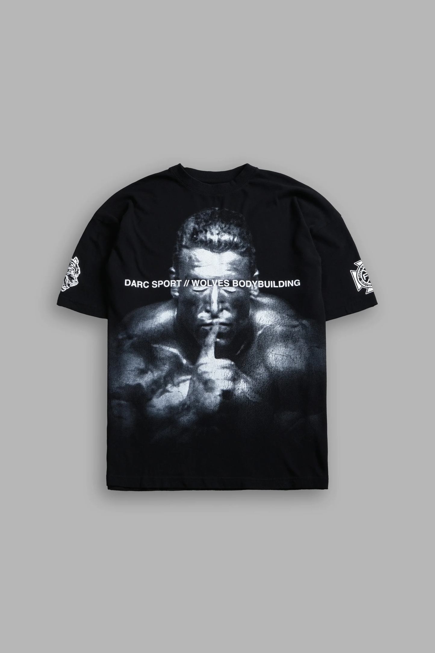 YATES FOREVER "PREMIUM" OVERSIZED TEE IN BLACK