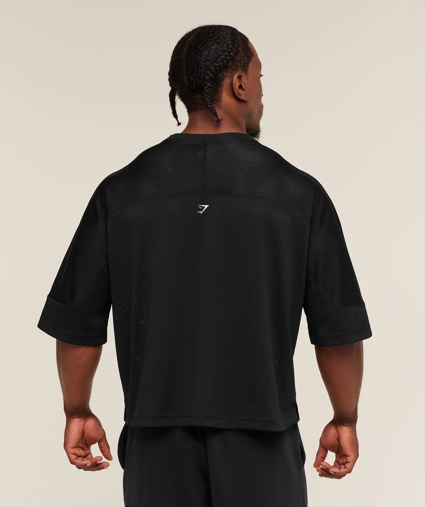 GRAPHIC MESH OVERSIZED T-SHIRT