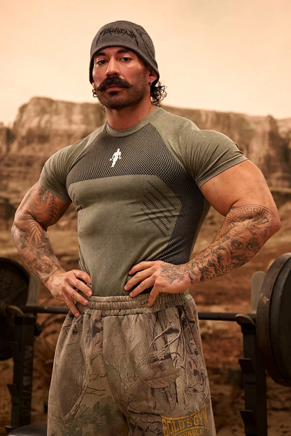 4286 - GOLD'S IRON LEGACY COMPRESSION TEES