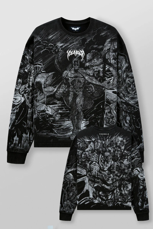 8002 - BATMAN COMIC LONGSLEEVES