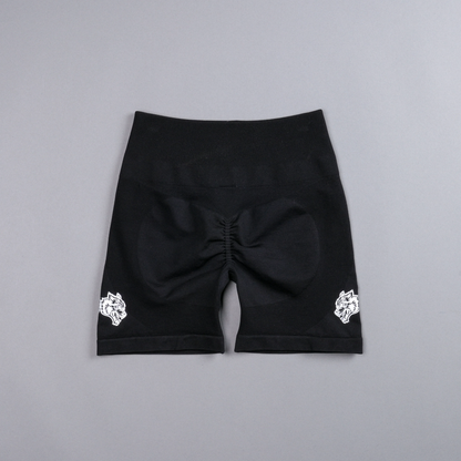 IYKYK EVERSON SEAMLESS "TRAINING" SHORTS IN BLACK