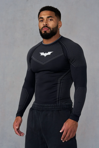 8004 - BATMAN COMPRESSION LONGSLEEVES NEW COLORS